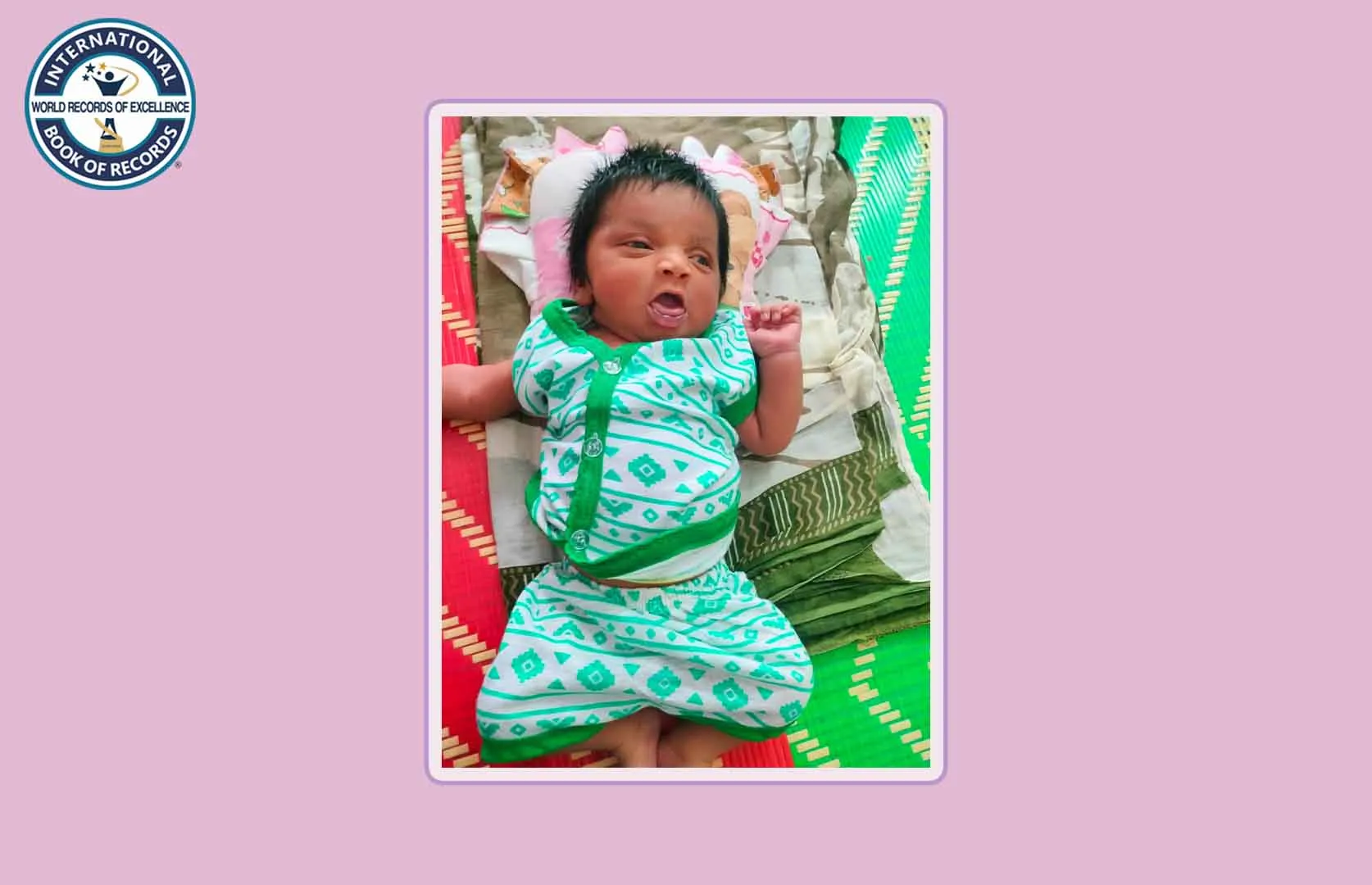 YOUNGEST AADHAAR CARD HOLDER