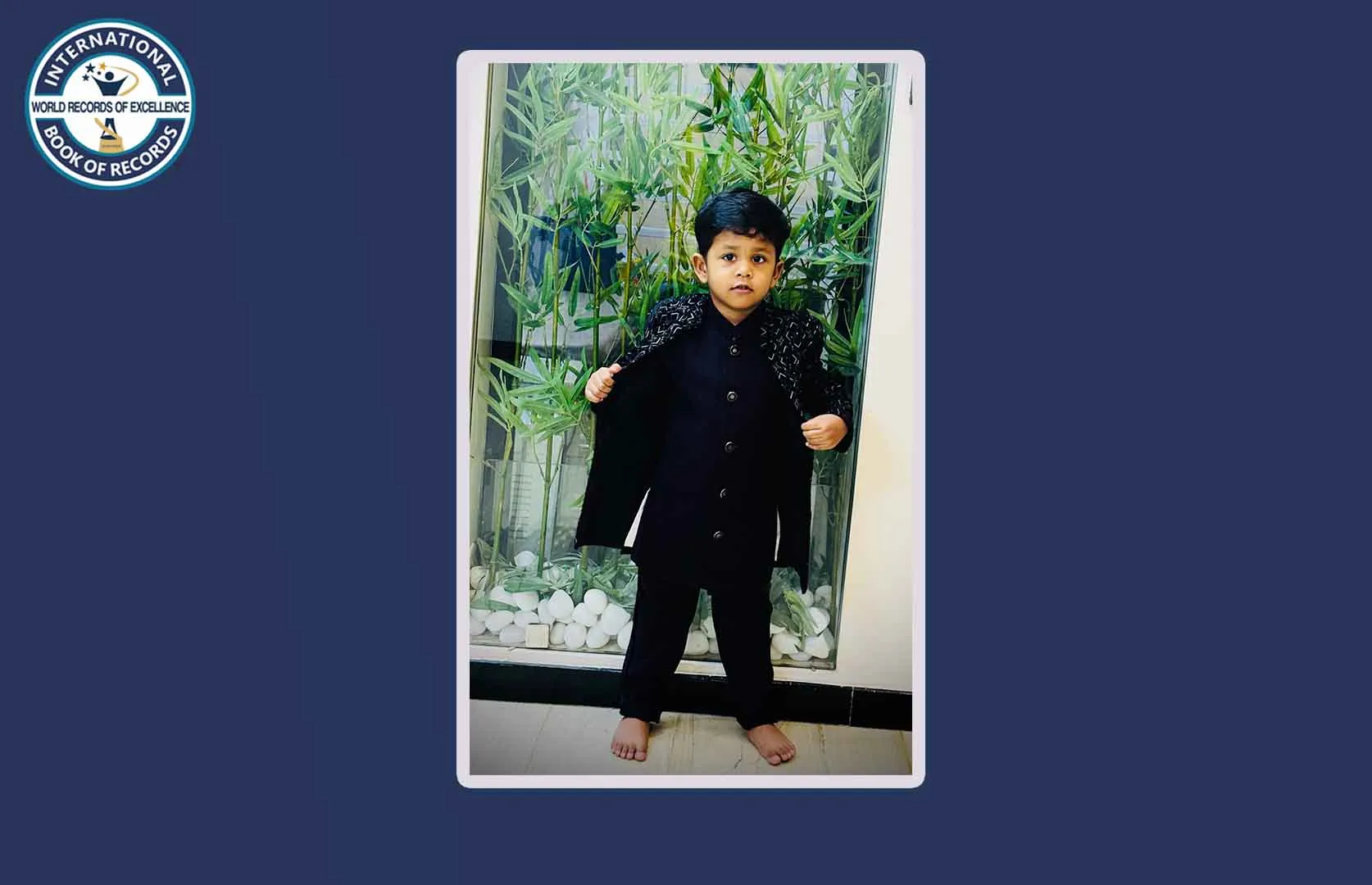 YOUNGEST BOY TO RECITE MONTHS OF THE YEAR IN ENGLISH IN A SHORT TIME