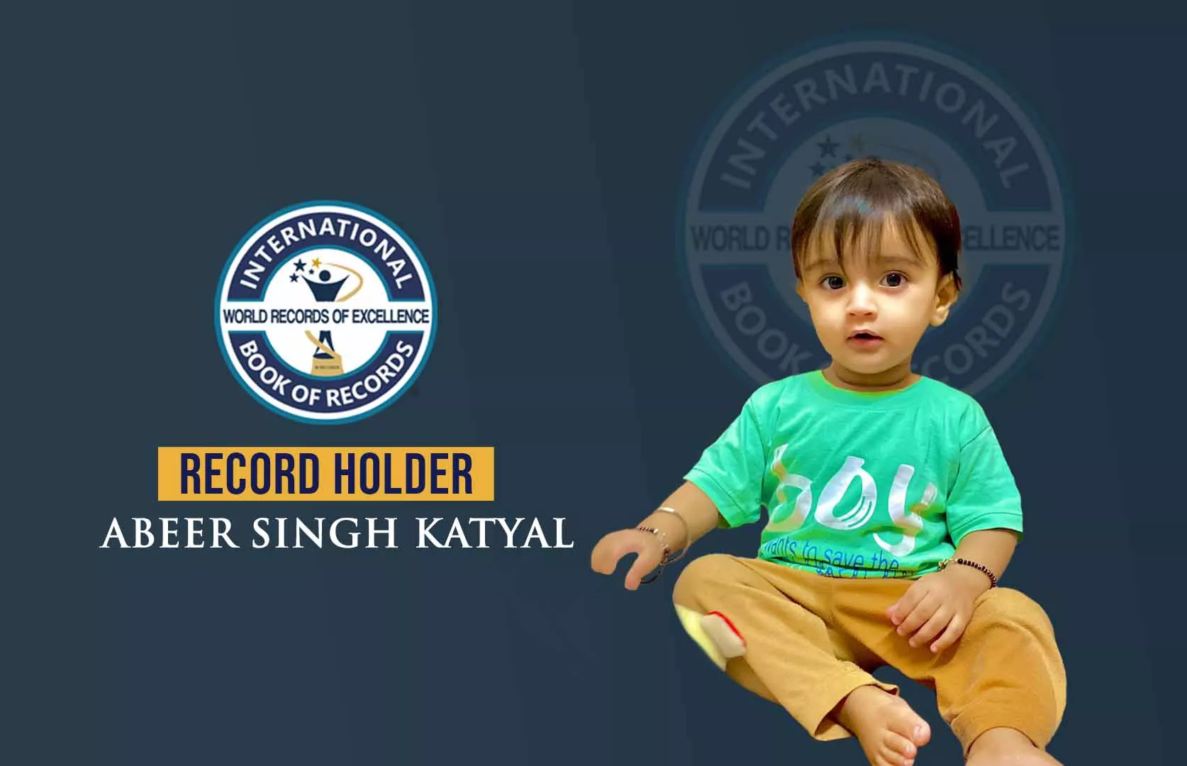 FASTEST TO IDENTIFY AND RECITE RANDOM COUNTING FROM 1 TO 10 BY A TODDLER