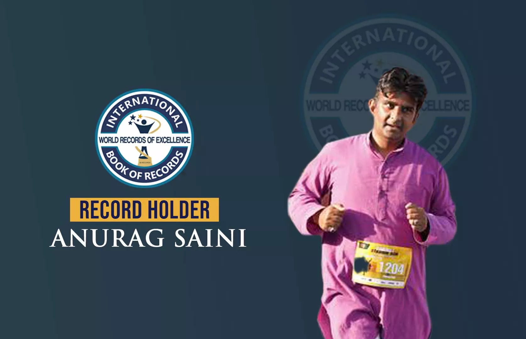 FASTEST TO COMPLETE ULTRAMARATHON IN INDIAN TRADITIONAL ATTIRE