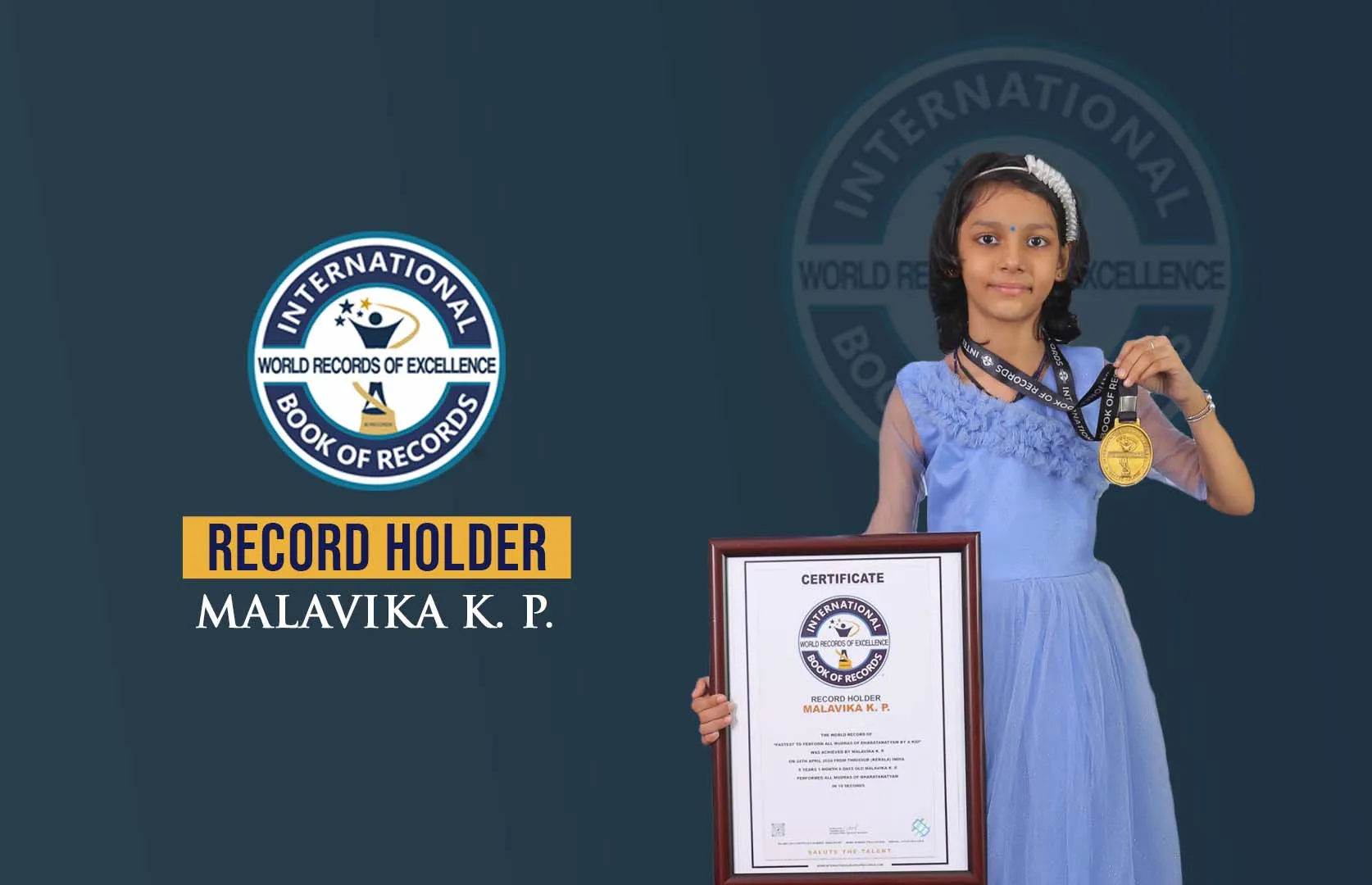 YOUNGEST GIRL TO PLAY INDIAN NATIONAL ANTHEM BLINDFOLDED ON KEYBOARD WITH SINGLE HAND