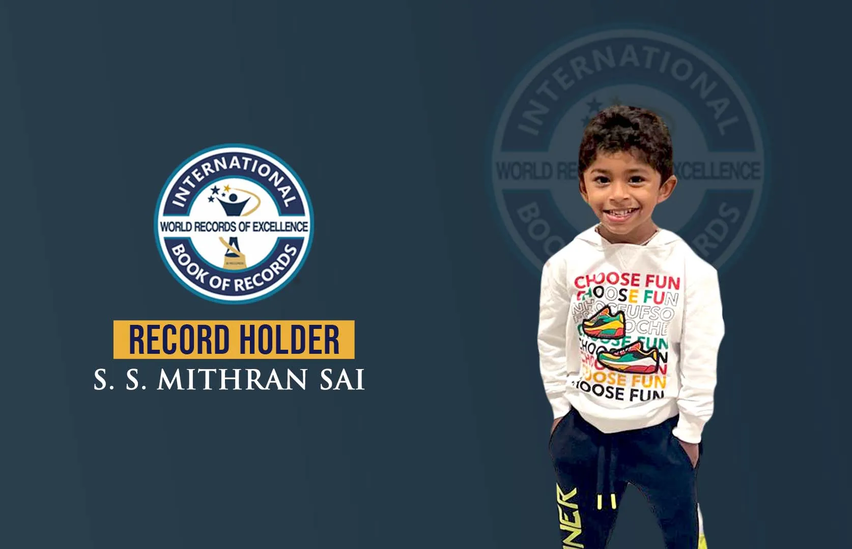 FASTEST TO IDENTIFY 100 CAR LOGOS AND RECITED THEIR NAMES BY A PRESCHOOLER