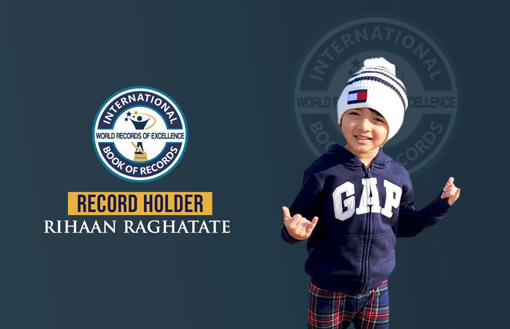 FASTEST TO IDENTIFY 100 COUNTRIES THROUGH FLASHCARDS AND RECITE THEIR NAMES (PRESCHOOLER)