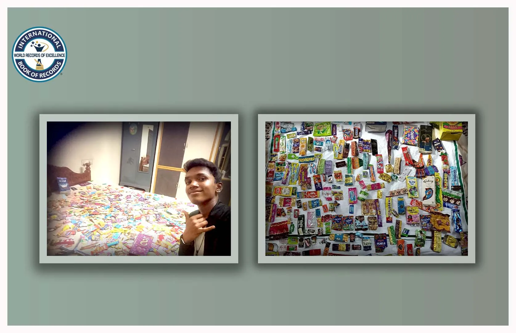 LARGEST COLLECTION OF CHOCOLATE COVERS AND WRAPPERS (TEENAGER)