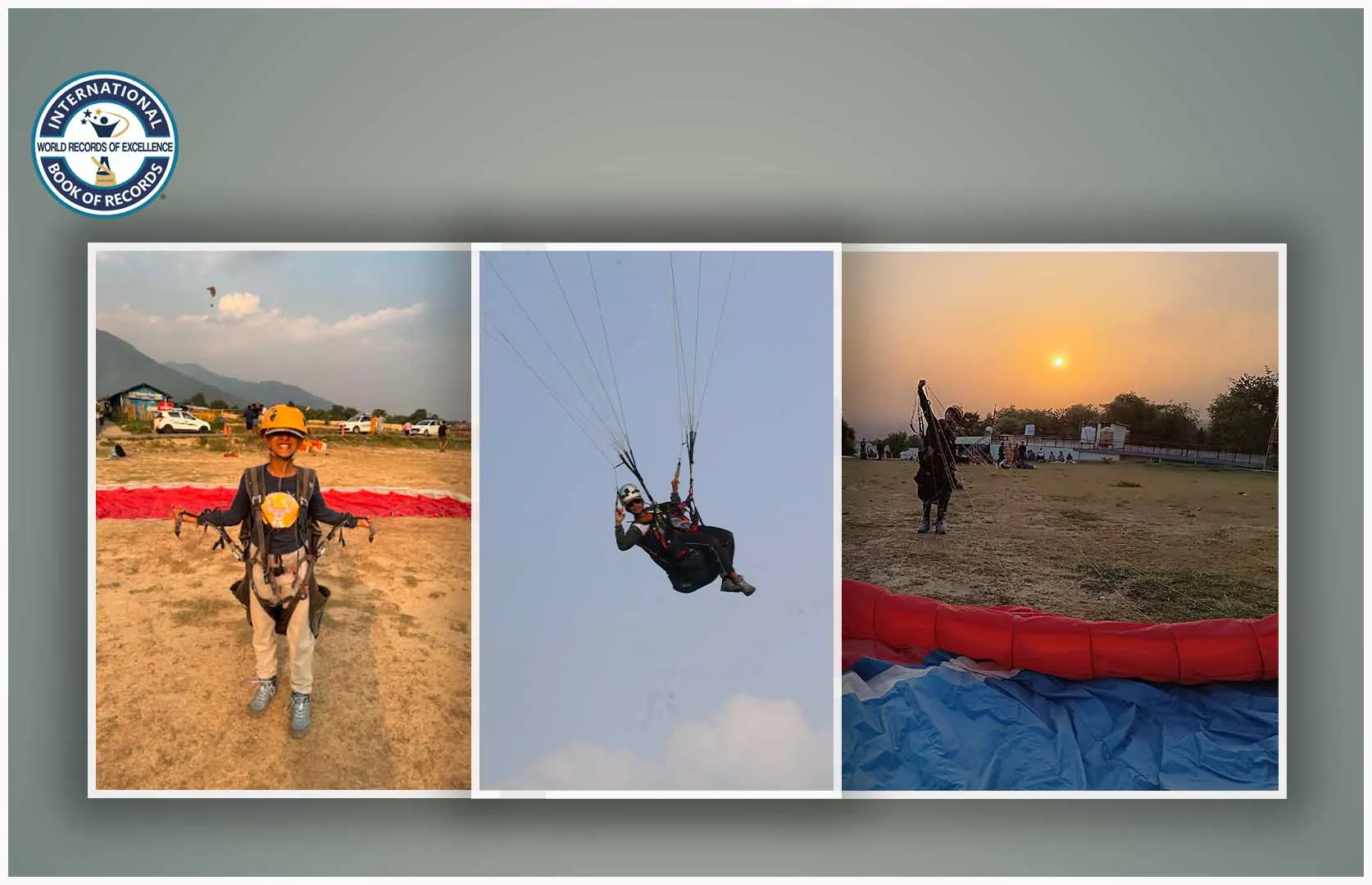 YOUNGEST CERTIFIED PARAGLIDING PILOT (GIRL)