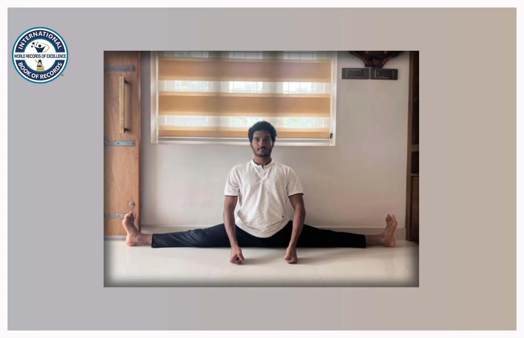 YOUNGEST TO PERFORM MAXIMUM FULL SPLIT PUSH-UPS IN ONE MINUTE