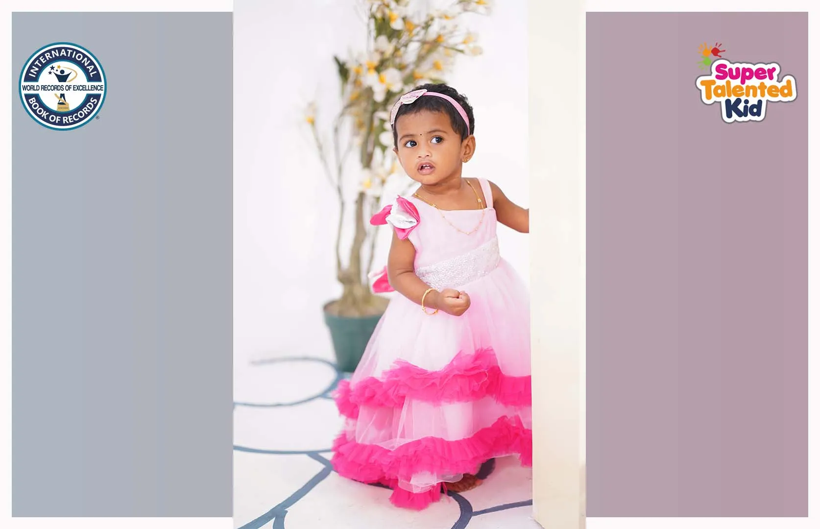 A TALENTED AND ENERGETIC TODDLER