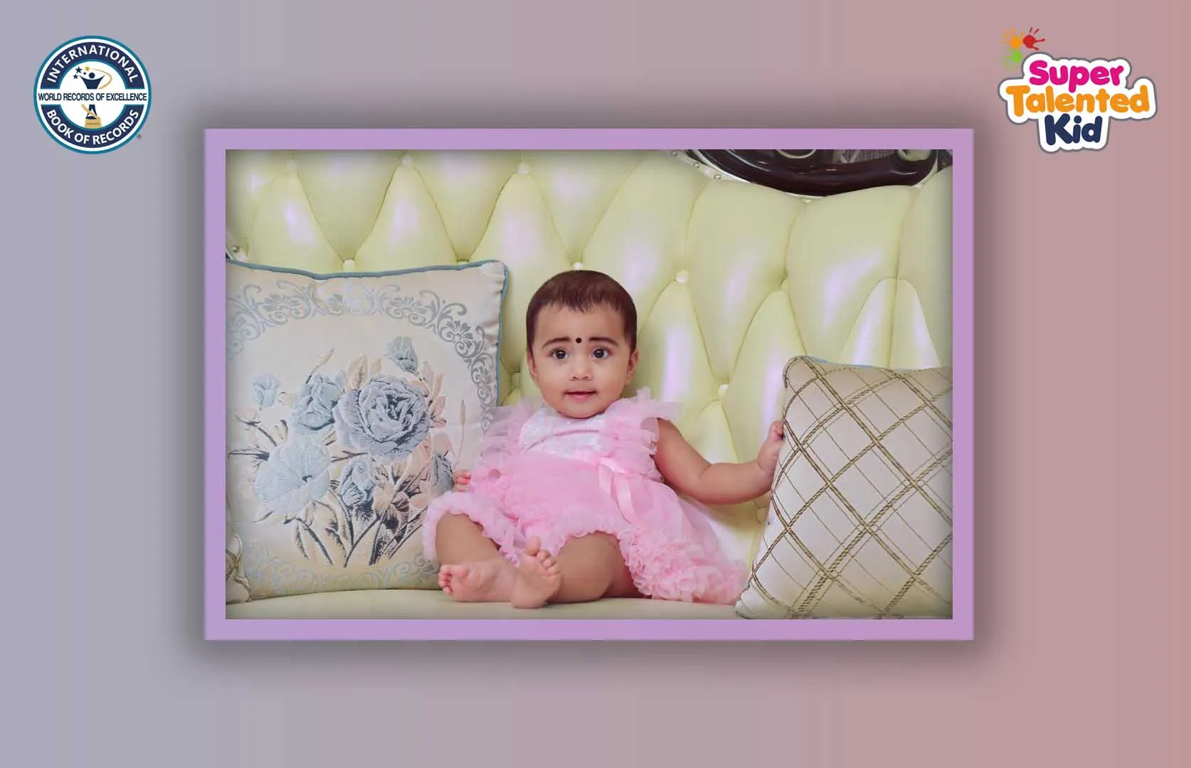 A MULTITALENTED TODDLER